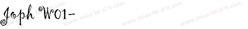 Joph W01字体转换